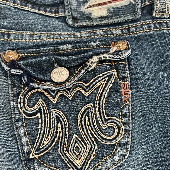 MEK Denim Portland Mid Rise Bootcut Jeans - Picture 2 of 8